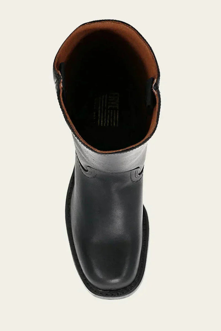 Eleanor | Womens Tall Leather Riding Boots with Block Heel