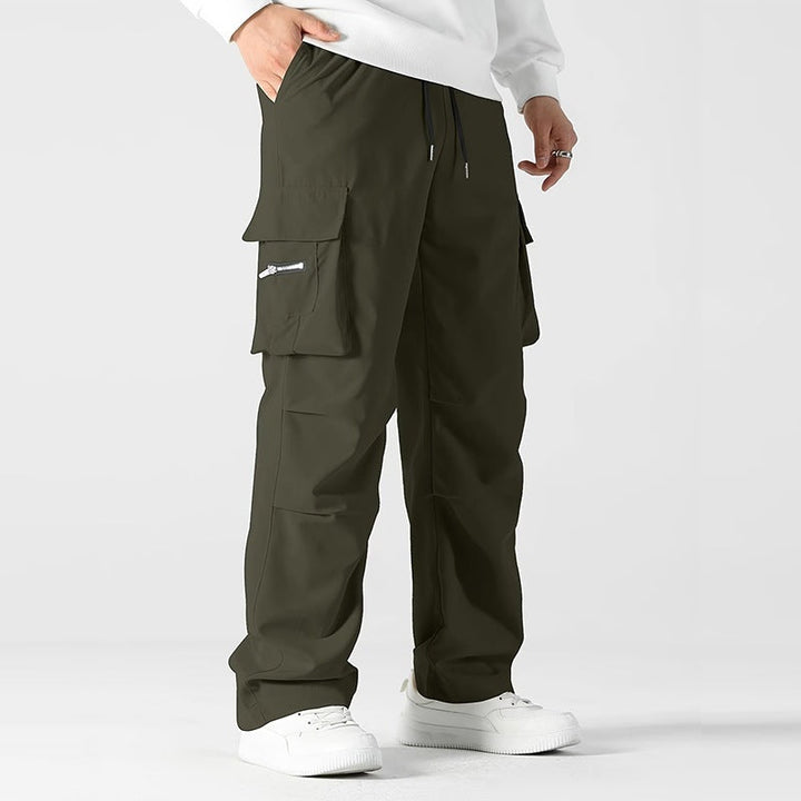 Alan | Stylish Wide Leg Utility Cargo Pants