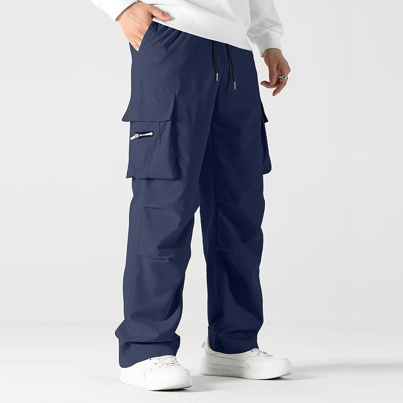 Alan | Stylish Wide Leg Utility Cargo Pants