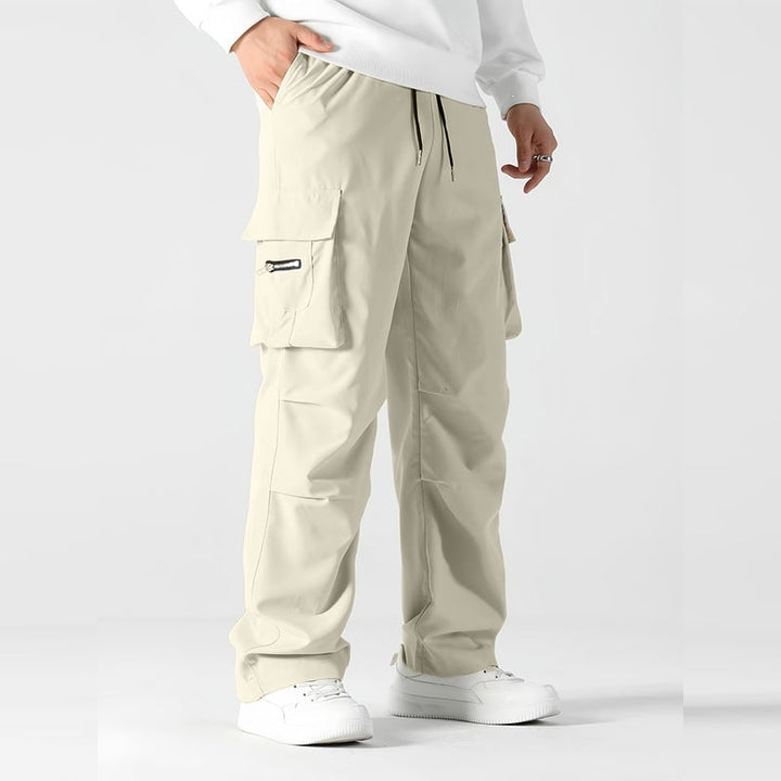 Alan | Stylish Wide Leg Utility Cargo Pants