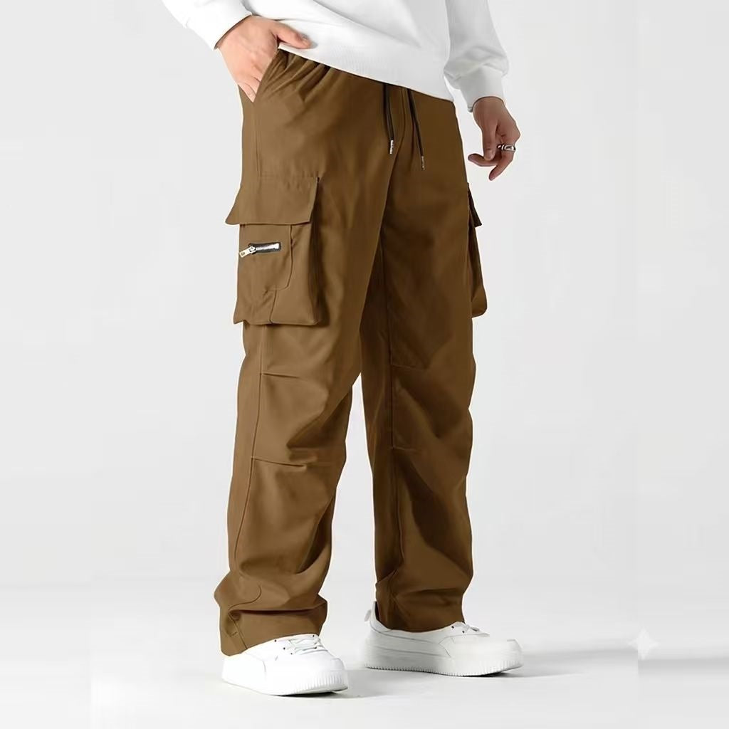 Alan | Stylish Wide Leg Utility Cargo Pants