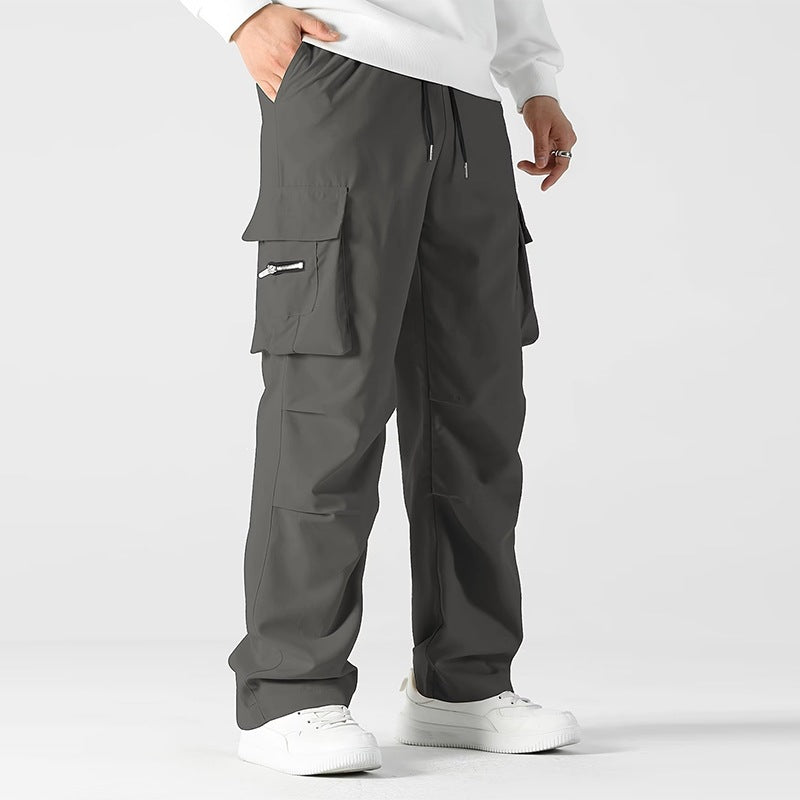 Alan | Stylish Wide Leg Utility Cargo Pants