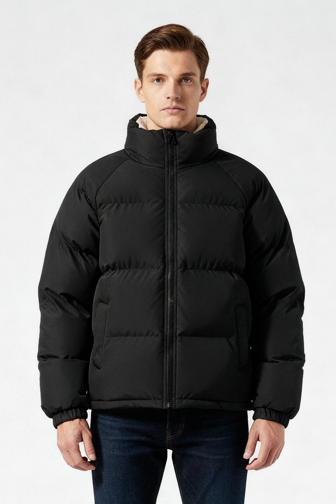 Alexander | Chic Quilted Funnel Neck Puffer Jacket