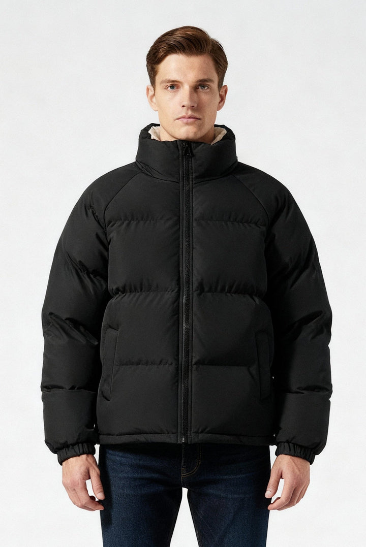 Alexander | Chic Quilted Funnel Neck Puffer Jacket
