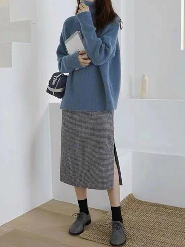 Amber | Refined Oversized Turtleneck Sweater with Relaxed Fit