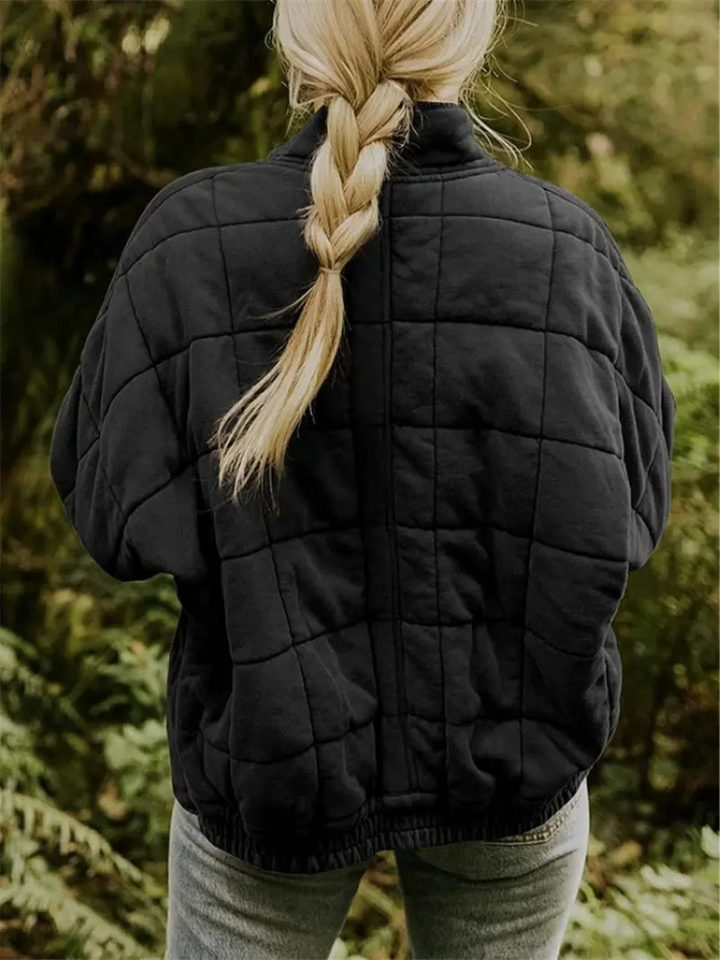 Angela | Timeless Oversized Quilted Zip-Up Puffer Jacket