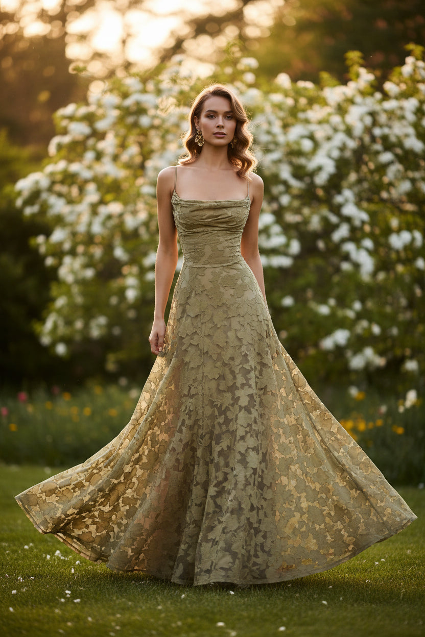 Ann | Effortless Lace Maxi Holiday Dress