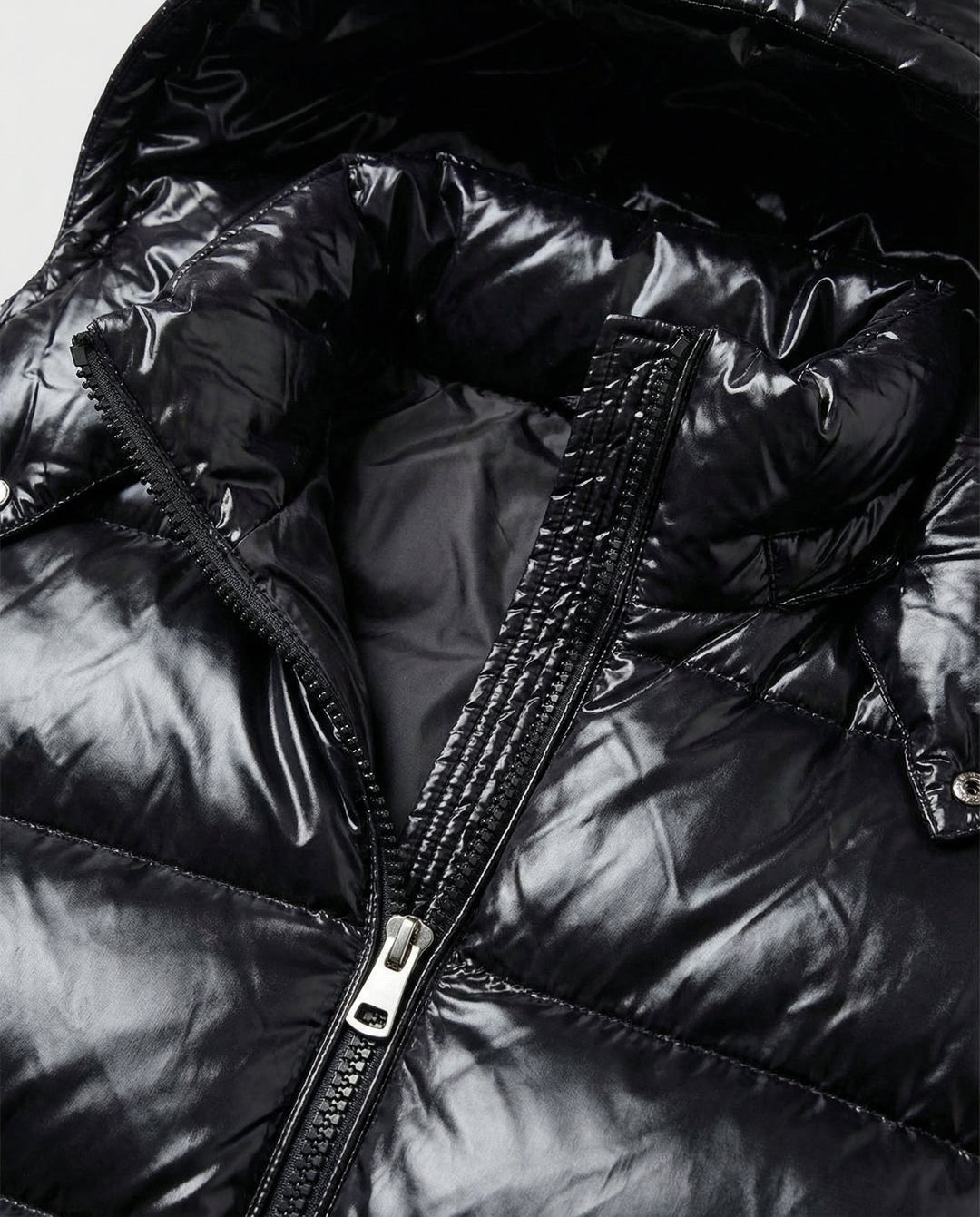 Anna | Cozy Hooded High-Shine Puffer Jacket