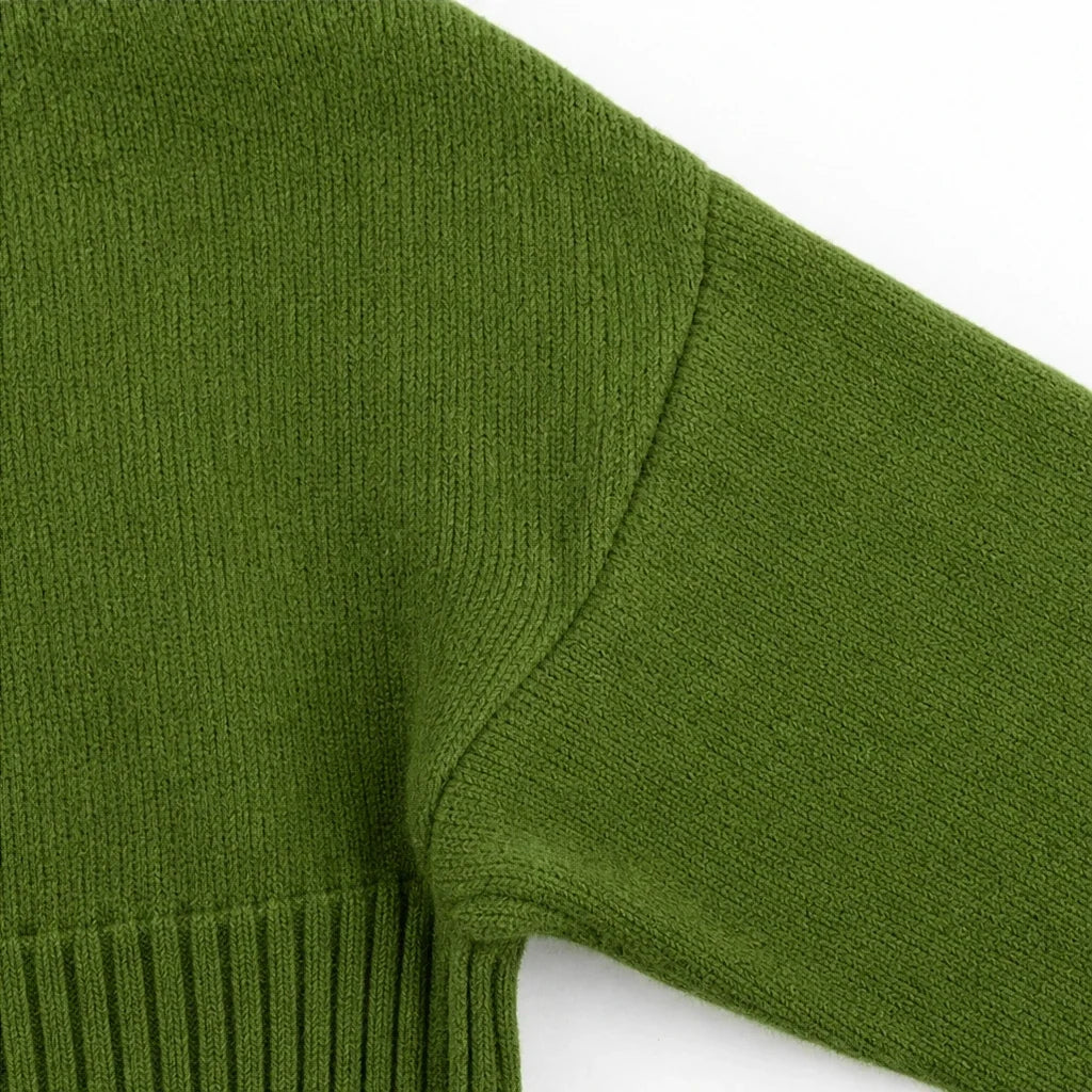 Anna | Polished Oversized Drop Shoulder Turtleneck Sweater