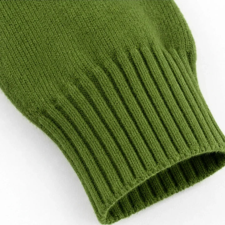 Anna | Polished Oversized Drop Shoulder Turtleneck Sweater