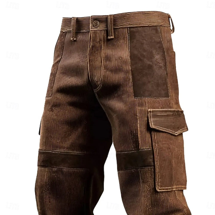Anthony | Rugged Distressed Utility Cargo Pants