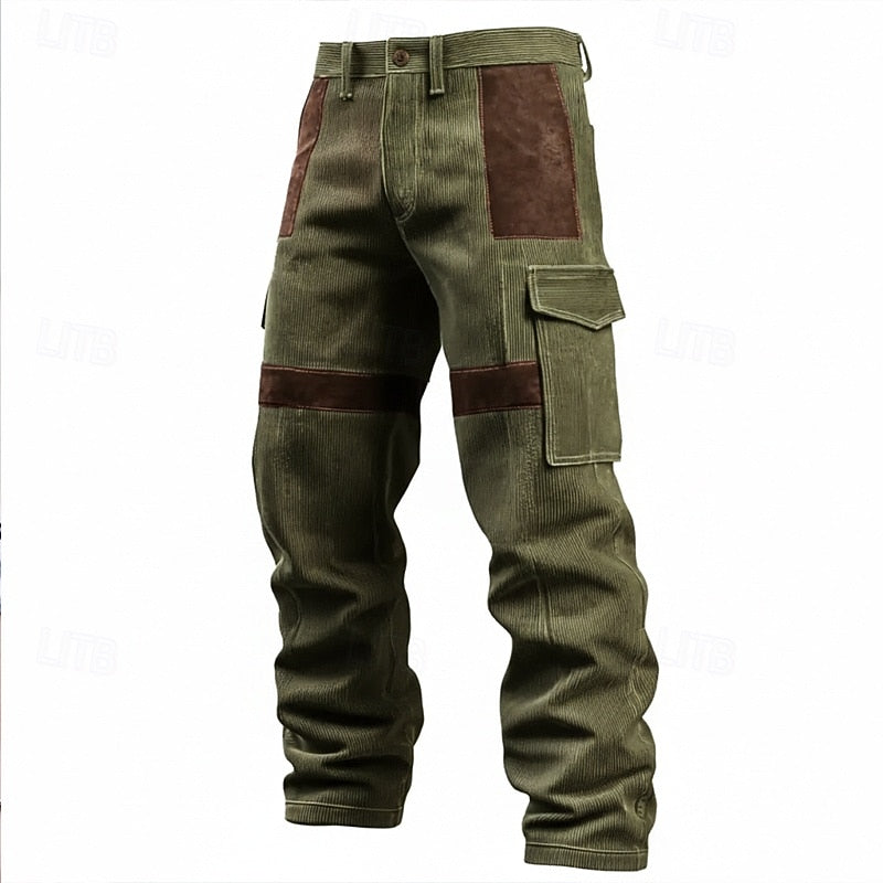 Anthony | Rugged Distressed Utility Cargo Pants