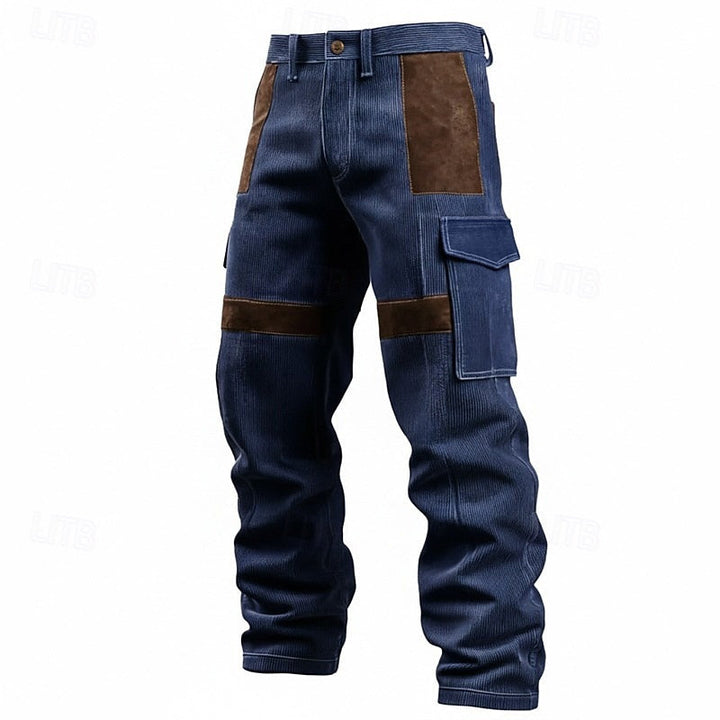 Anthony | Rugged Distressed Utility Cargo Pants