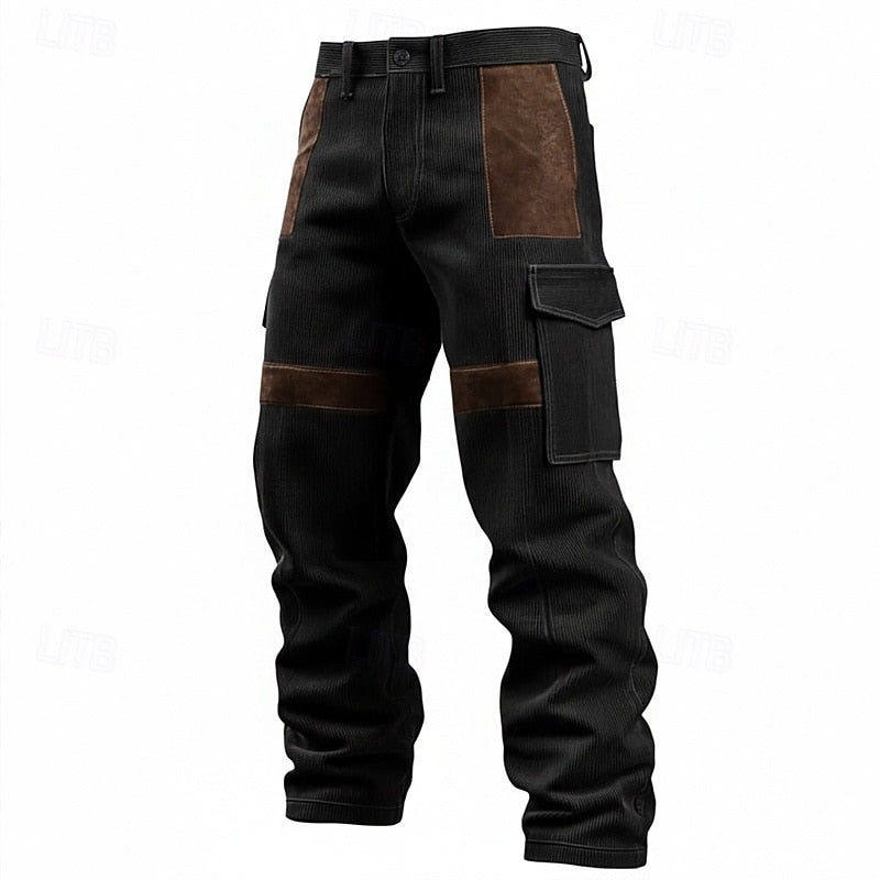 Anthony | Rugged Distressed Utility Cargo Pants