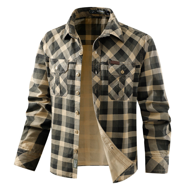 Arthur | Refined Quilted Plaid Flannel Jacket