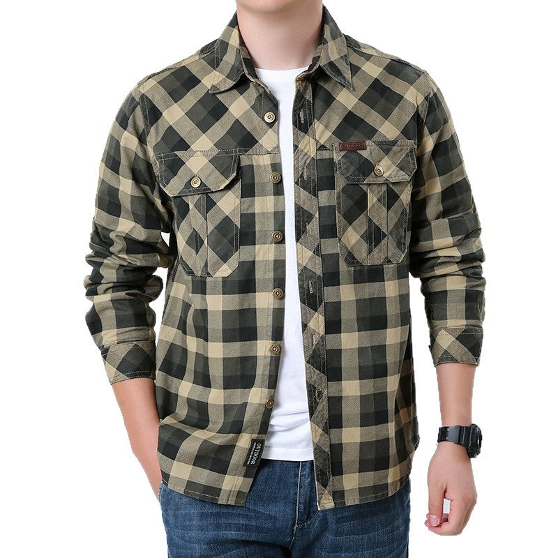 Arthur | Refined Quilted Plaid Flannel Jacket