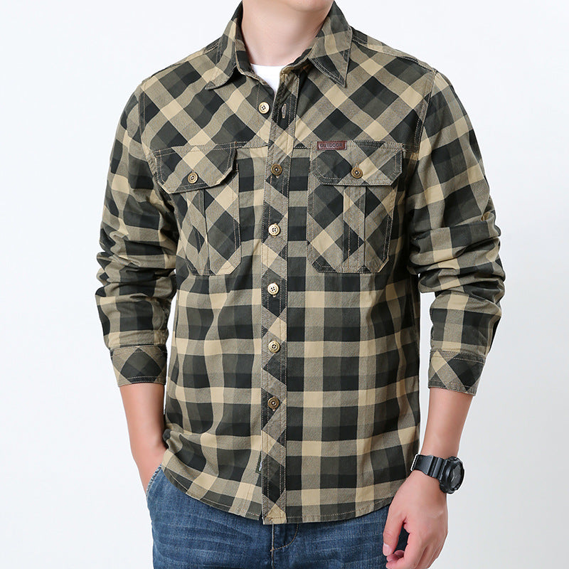Arthur | Refined Quilted Plaid Flannel Jacket