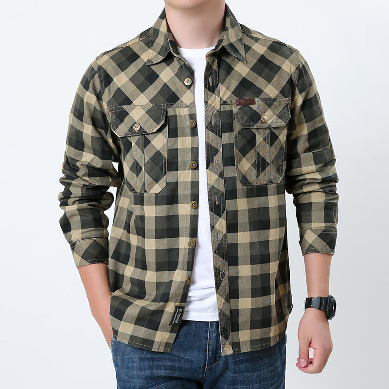Arthur | Refined Quilted Plaid Flannel Jacket