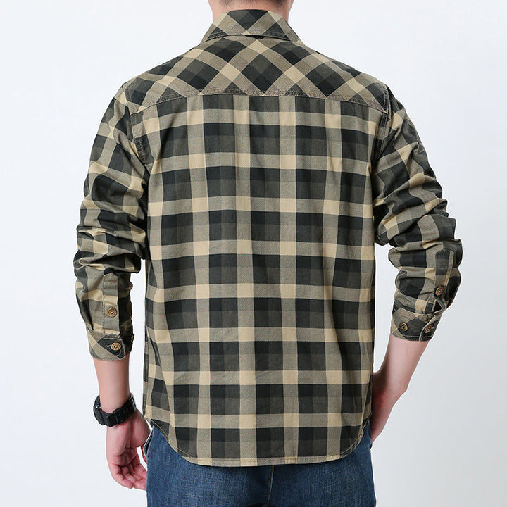Arthur | Refined Quilted Plaid Flannel Jacket