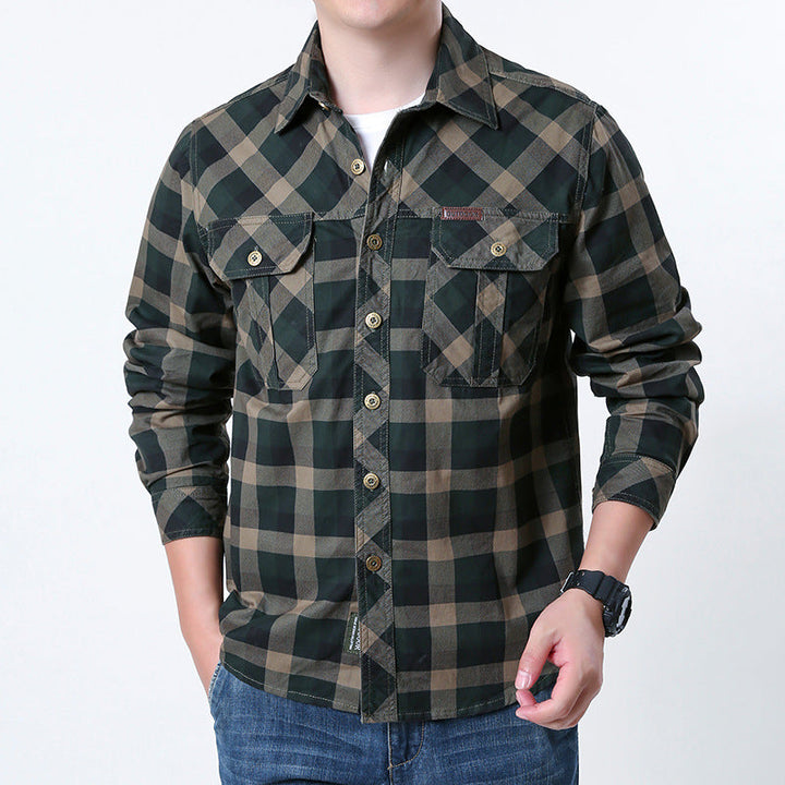 Arthur | Refined Quilted Plaid Flannel Jacket