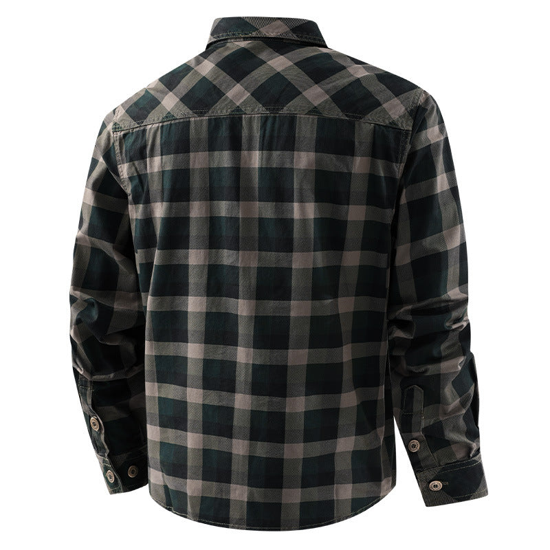 Arthur | Refined Quilted Plaid Flannel Jacket