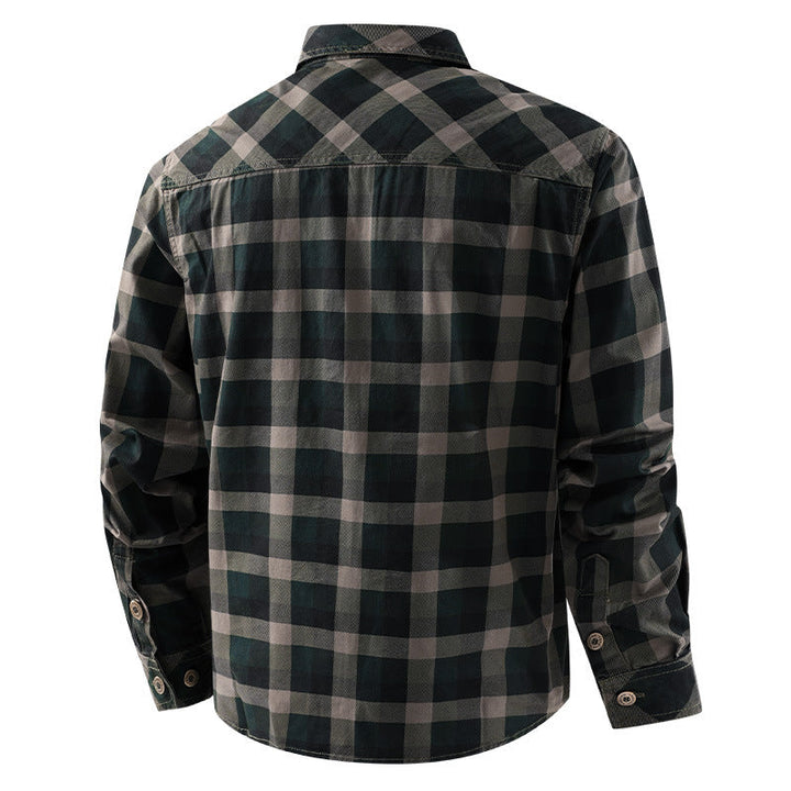 Arthur | Refined Quilted Plaid Flannel Jacket