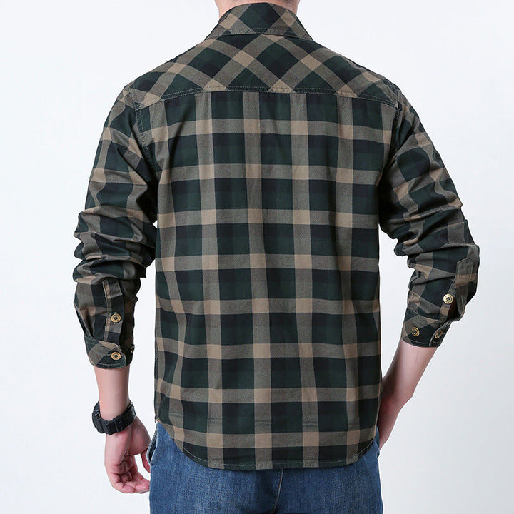 Arthur | Refined Quilted Plaid Flannel Jacket