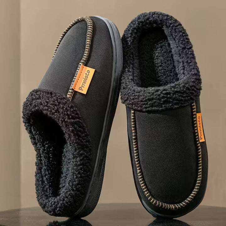 Austin | Stylish Plush-Lined Slip-On Mens Slippers