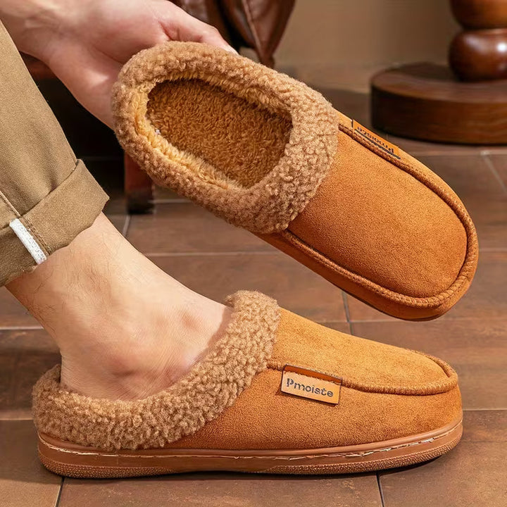 Austin | Stylish Plush-Lined Slip-On Mens Slippers