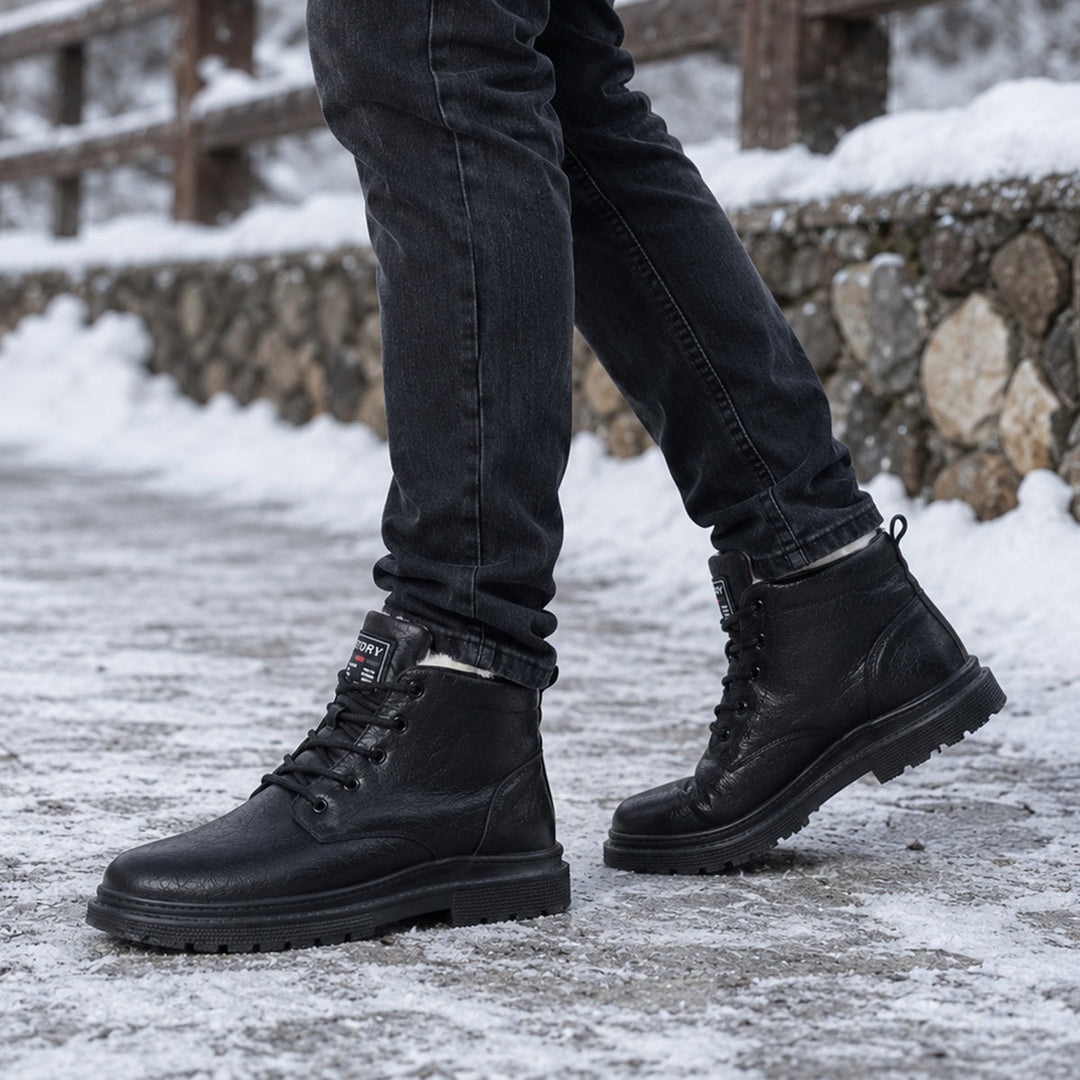 Benjamin | Lace-Up Ankle Winter Boots Men
