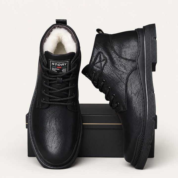 Benjamin | Lace-Up Ankle Winter Boots Men