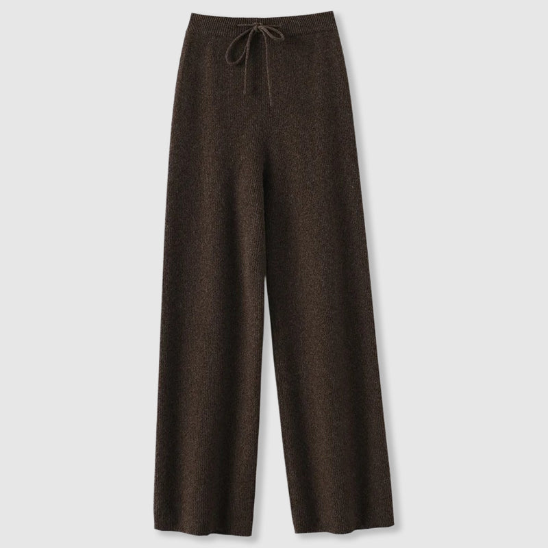 Betty | Classic Wide Leg Sweatpants with Drawstring Waist