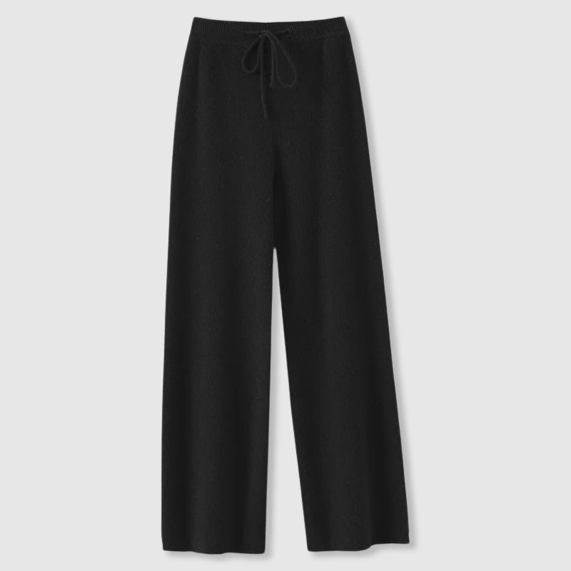 Betty | Classic Wide Leg Sweatpants with Drawstring Waist