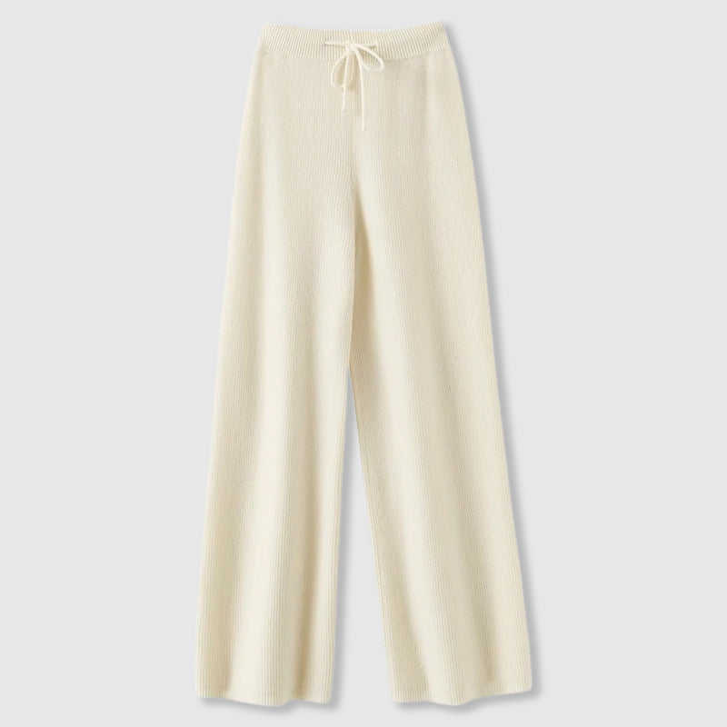 Betty | Classic Wide Leg Sweatpants with Drawstring Waist