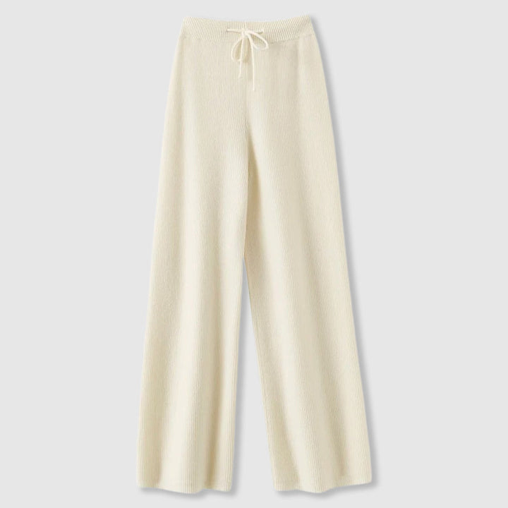 Betty | Classic Wide Leg Sweatpants with Drawstring Waist