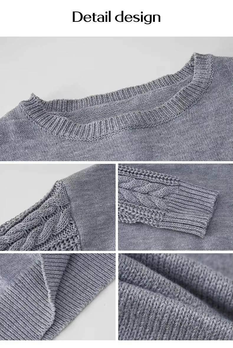 Betty | Elegant Chunky Cable Knit Oversized Sweater
