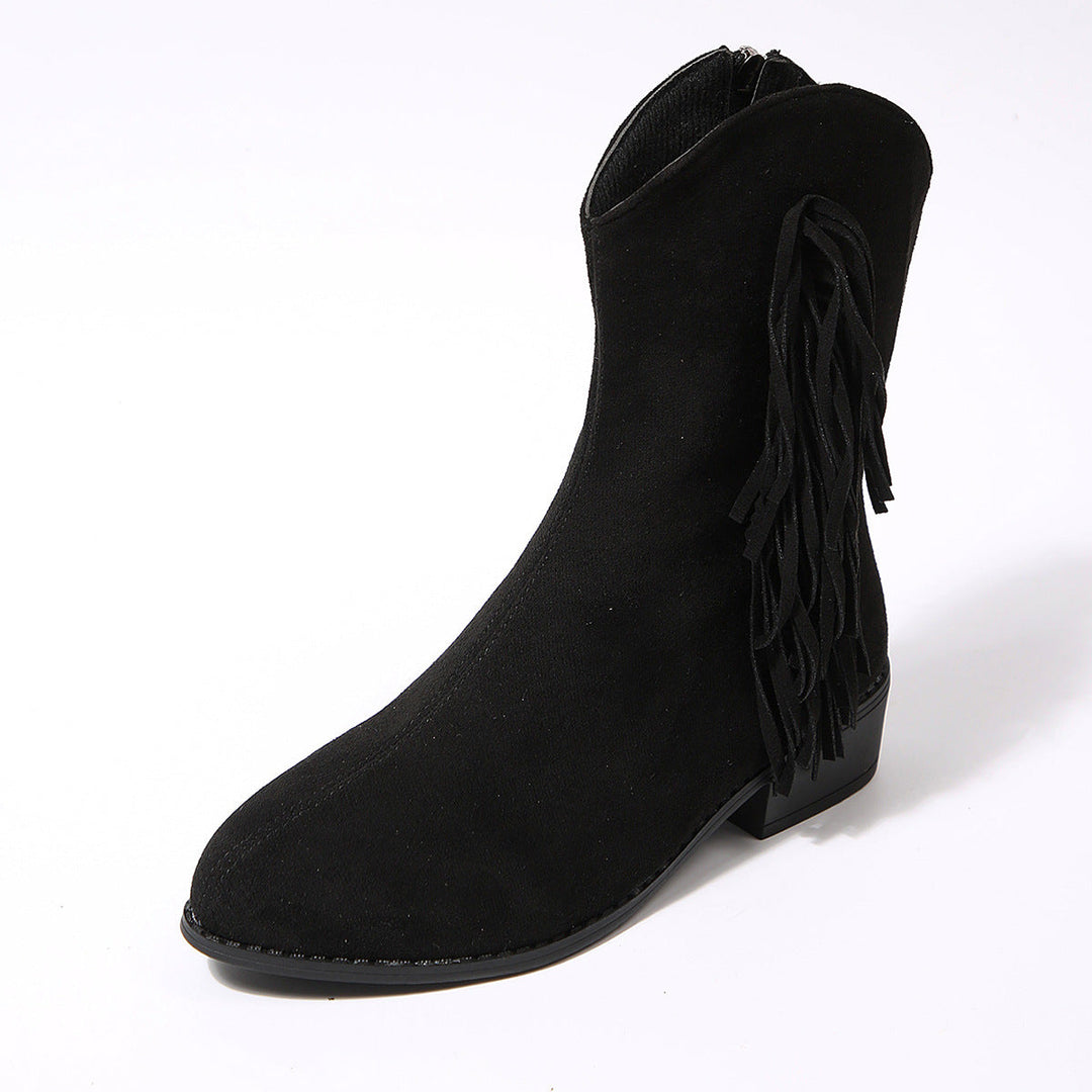 Betty | Timeless Fringe Western Cowboy Boots