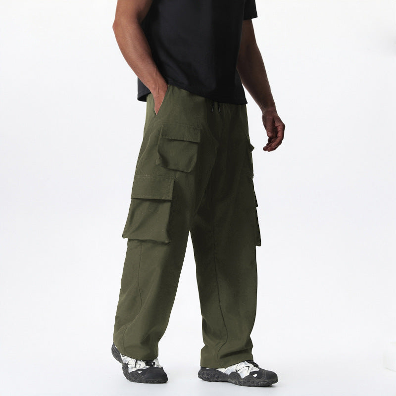 Brandon | Chic Baggy Multi-Pocket Cargo Pants