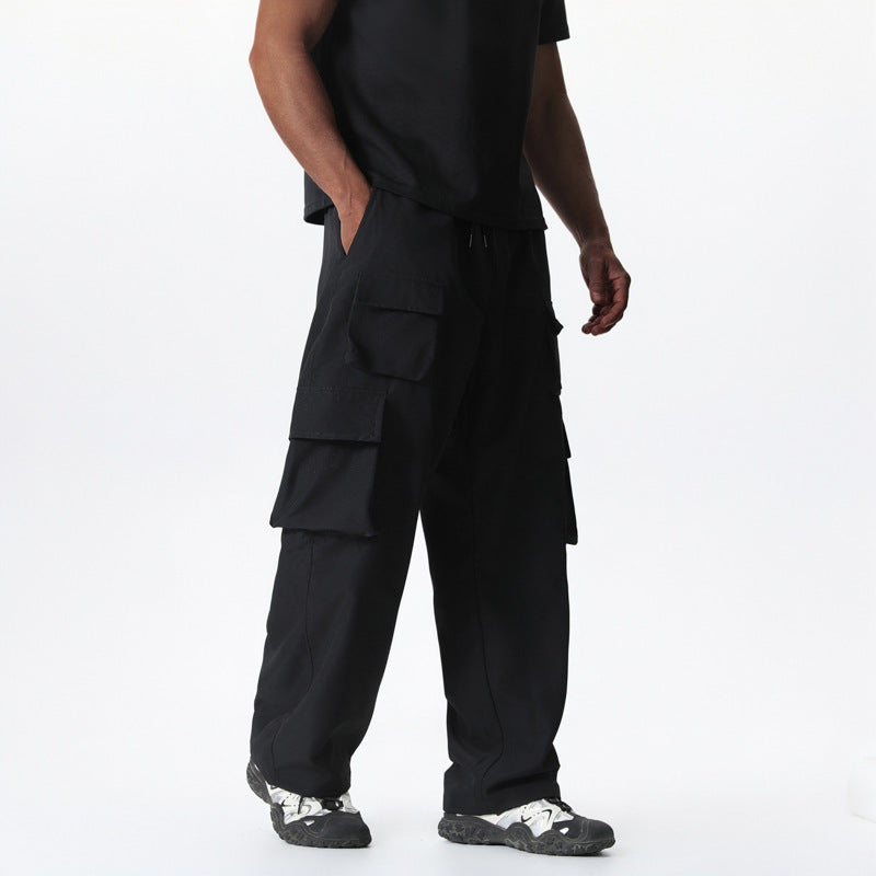 Brandon | Chic Baggy Multi-Pocket Cargo Pants