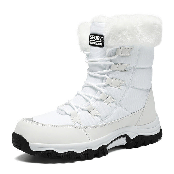 Brenda | Elegant Waterproof Faux Fur Winter Boots