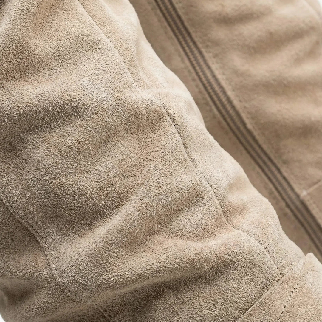 Brenda | Refined Wide Calf Slouch Knee High Boots