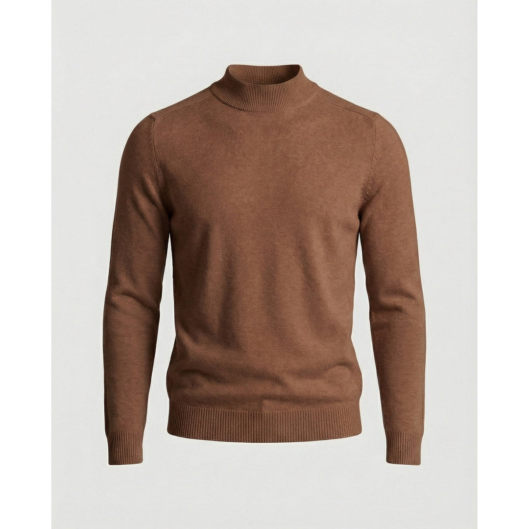 Brian | Refined Slim Fit Ribbed Turtleneck Sweater