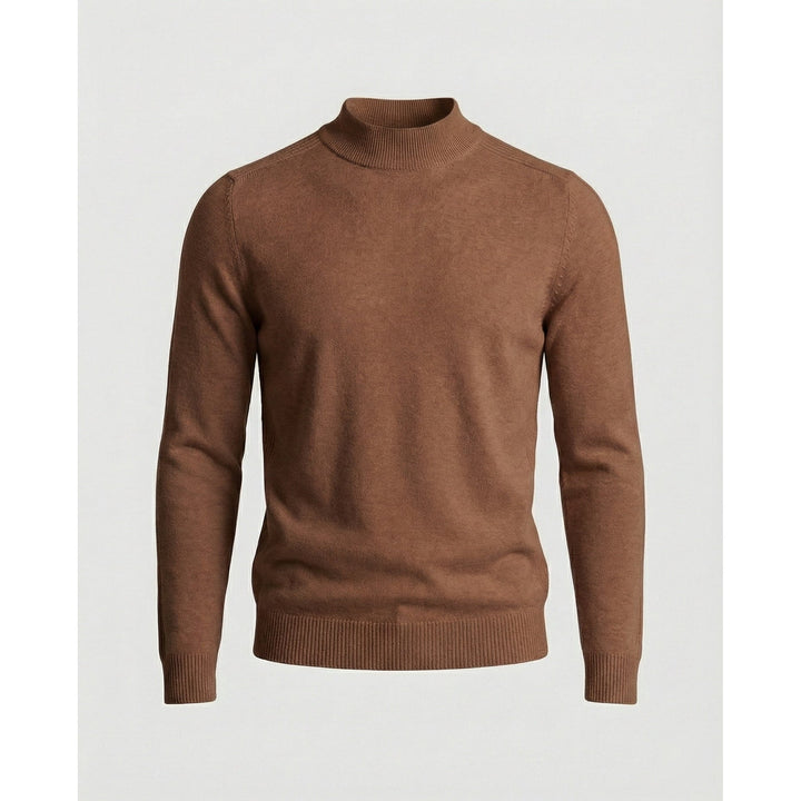 Brian | Refined Slim Fit Ribbed Turtleneck Sweater