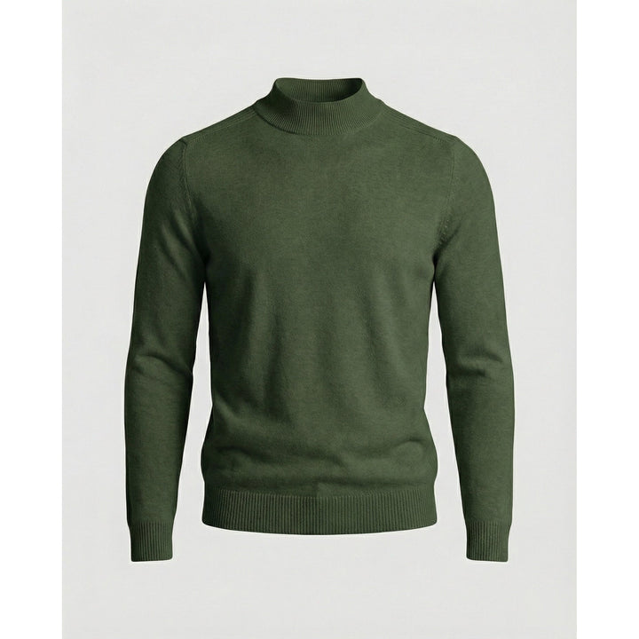 Brian | Refined Slim Fit Ribbed Turtleneck Sweater