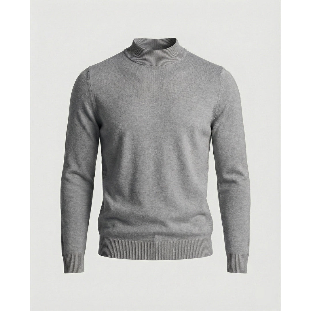 Brian | Refined Slim Fit Ribbed Turtleneck Sweater