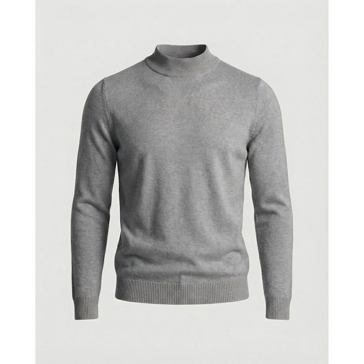 Brian | Refined Slim Fit Ribbed Turtleneck Sweater
