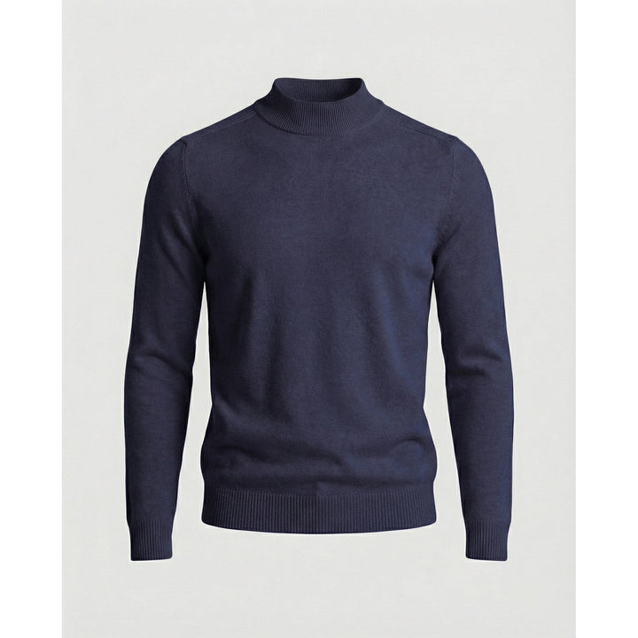 Brian | Refined Slim Fit Ribbed Turtleneck Sweater