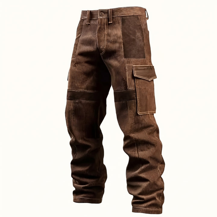 Anthony | Rugged Distressed Utility Cargo Pants