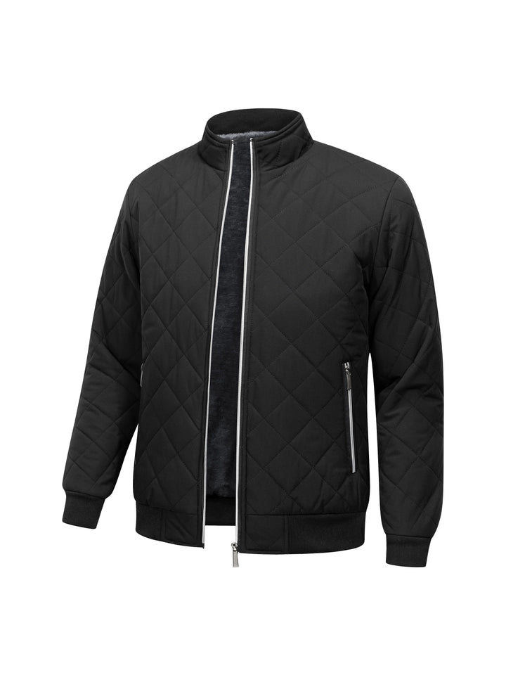 Caleb | Sophisticated Quilted Bomber Jacket