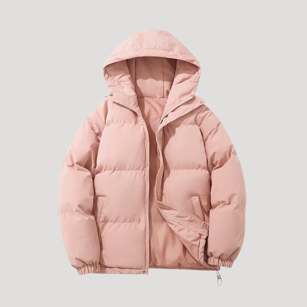 Cameron | Elegant Quilted Hooded Puffer Jacket